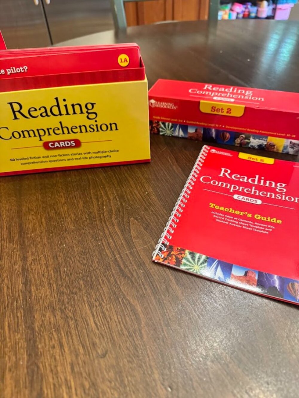 Reading Comprehension Cards for 3rd Grade Learning Resources Set 2